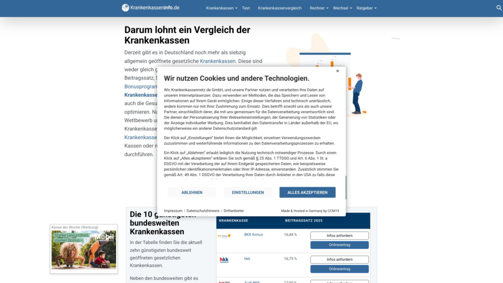 krankenkasseninfo.de