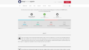 stopforumspam.com