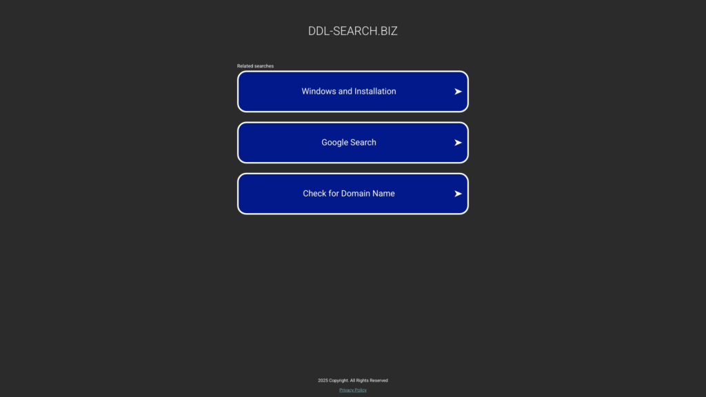 ddl-search.biz