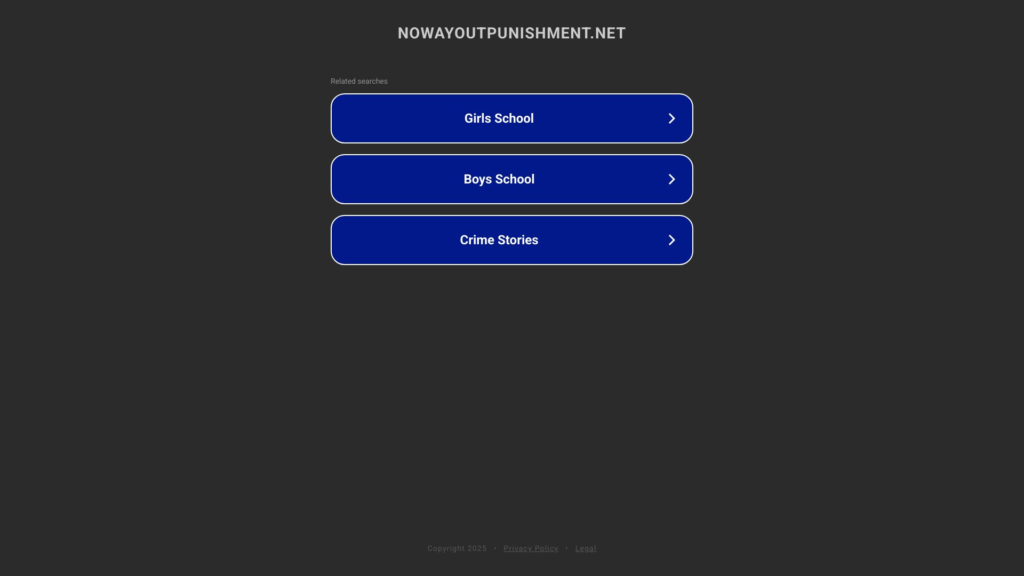 nowayoutpunishment.net