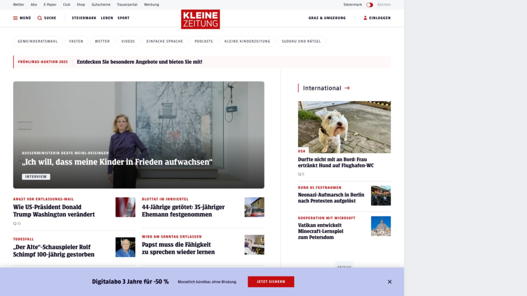 kleine.at