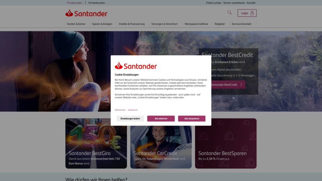 santander.de