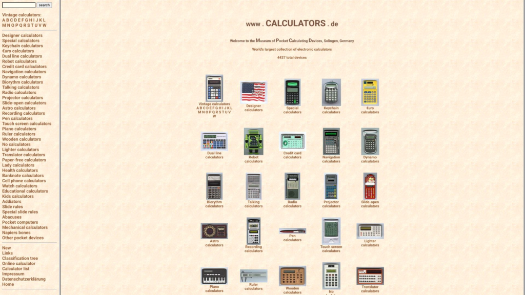 calculators.de